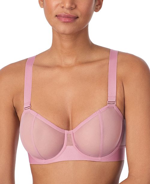 DKNY Sheers Strapless Mesh Bra DK4939 Women's Fashion Shoes & Accessories