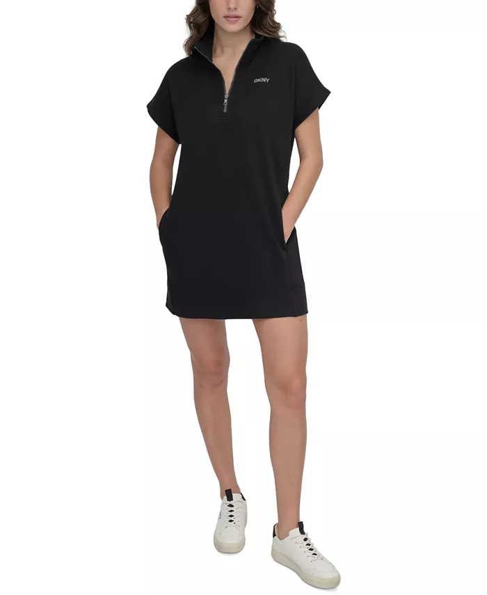 DKNY Sport Women's Studded Logo Sneaker Dress Women's Fashion Shoes & Accessories