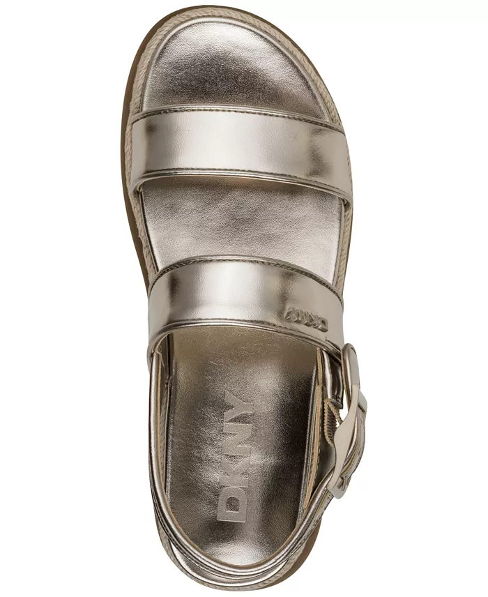 DKNY Women's Bernae Slingback Sandals Women's Fashion Shoes & Accessories