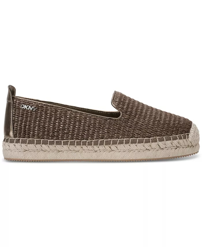 DKNY Women's Mallandra Espadrille Flats Women's Fashion Shoes & Accessories