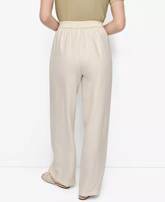 DKNY Women's Pull-On Drawstring Pants Women's Fashion Shoes & Accessories