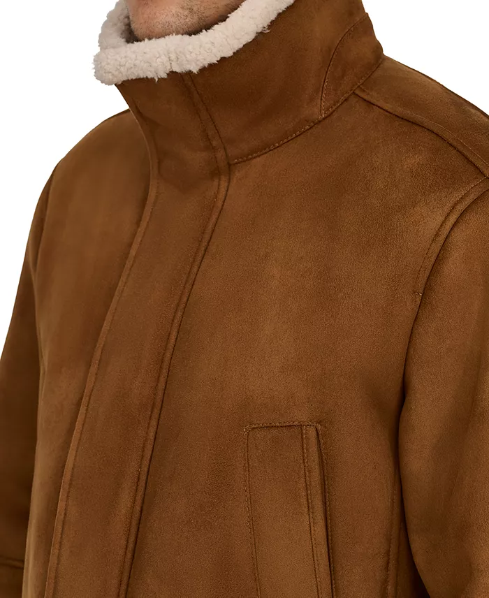 Dockers Men's Faux-Shearling Coat Men's Fashion & Accessories