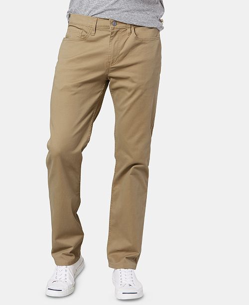 Dockers Men's Jean Cut Straight-Fit All Seasons Tech Khaki Pants Men's Fashion & Accessories