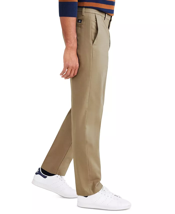 Dockers Men's Signature Straight Fit Iron Free Khaki Pants With Stain Defender Men's Fashion & Accessories