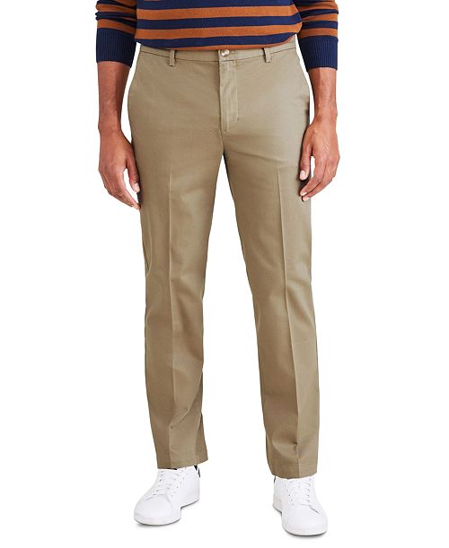Dockers Men's Signature Straight Fit Iron Free Khaki Pants with Stain Defender Men's Fashion & Accessories