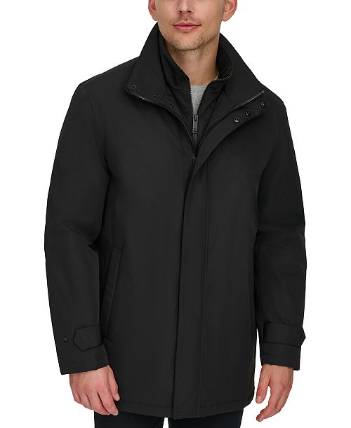 Dockers Men's Three-Quarter Length Commuter Jacket with Bib Men's Fashion & Accessories