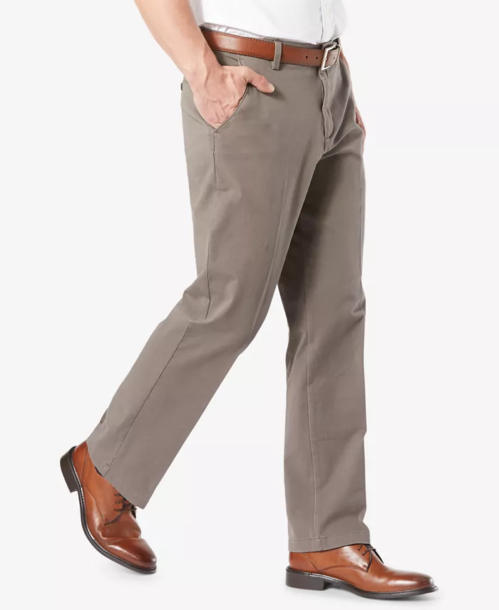 Dockers Men's Workday Smart 360 Flex Classic Fit Khaki Stretch Pants Men's Fashion & Accessories