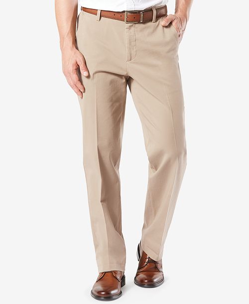 Dockers Men's Workday Smart 360 Flex Classic Fit Khaki Stretch Pants Men's Fashion & Accessories