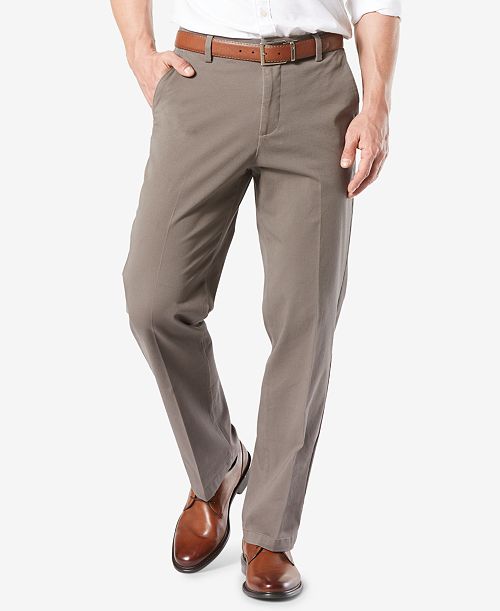 Dockers Men's Workday Smart 360 Flex Classic Fit Khaki Stretch Pants Men's Fashion & Accessories