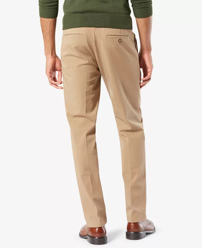 Dockers Men's Workday Smart 360 Flex Slim Fit Khaki Stretch Pants Men's Fashion & Accessories