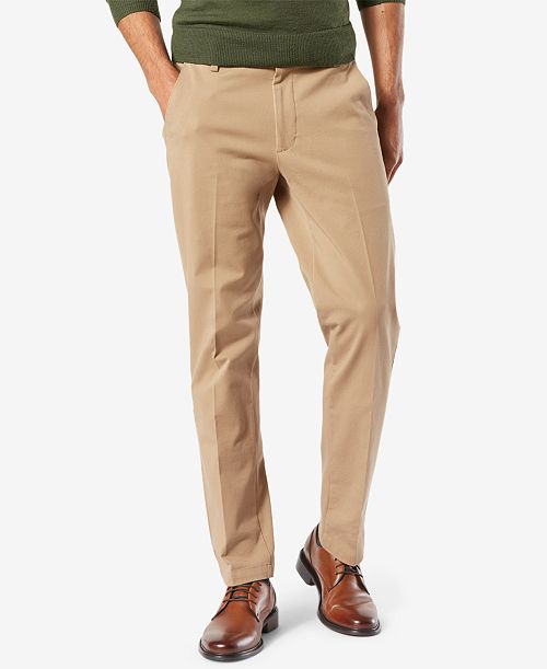 Dockers Men's Workday Smart 360 Flex Slim Fit Khaki Stretch Pants Men's Fashion & Accessories