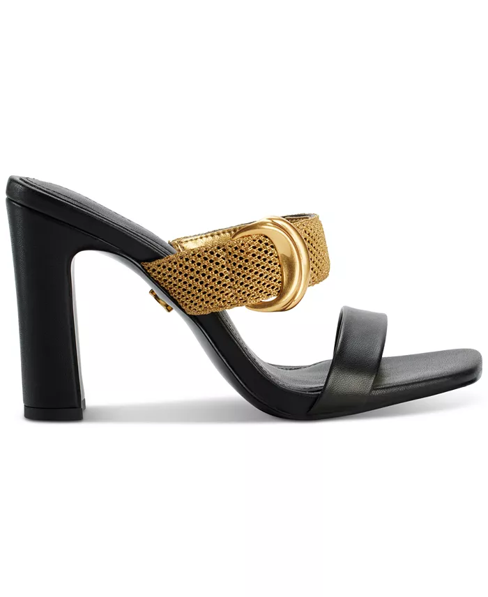 Donna Karan New York Brigail Slide Dress Sandals Women's Fashion Shoes & Accessories