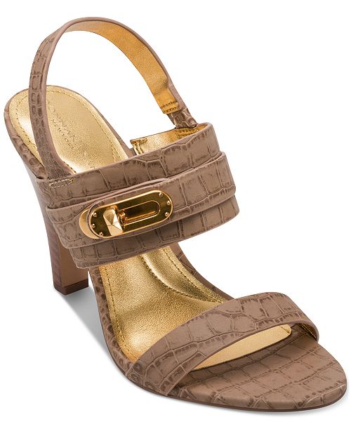 Donna Karan New York Sloane Slingback Sandals Women's Fashion Shoes & Accessories