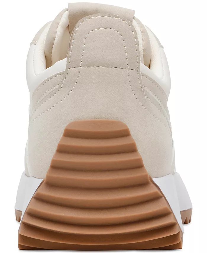 DV Dolce Vita Women's Bynx Cushioned Lace-Up Jogger Sneakers Women's Fashion Shoes & Accessories