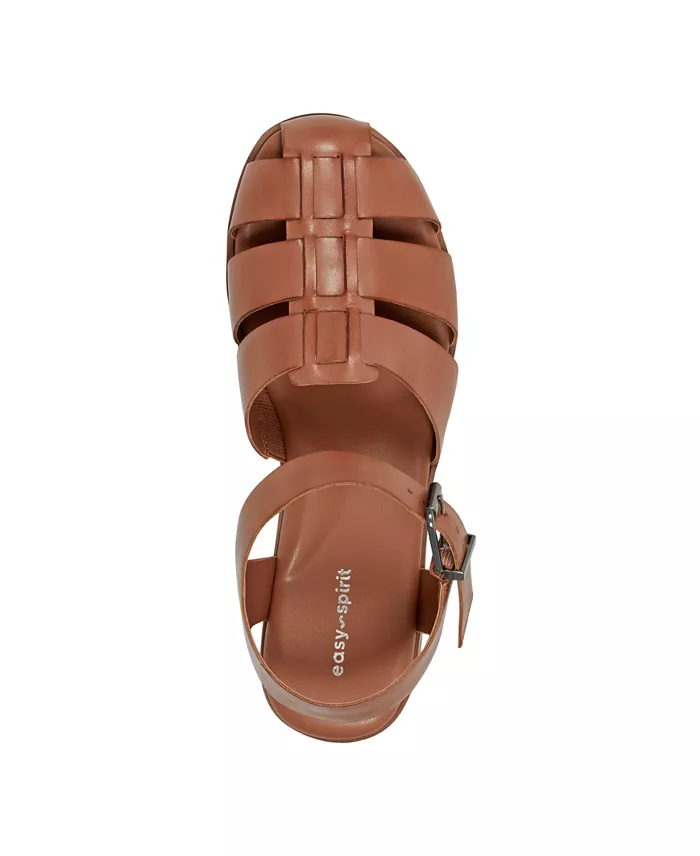 Easy Spirit Women's Gretty Flat Fisherman Sandals Women's Fashion Shoes & Accessories