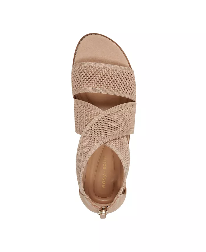 Easy Spirit Women's Wander Lightweight Strappy Sandals Women's Fashion Shoes & Accessories