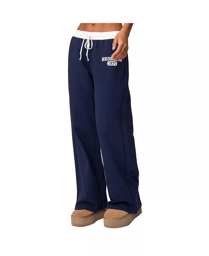 Edikted Womens Brookie Sweatpants Women's Fashion Shoes & Accessories