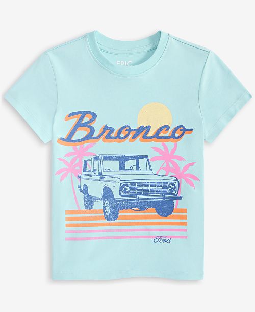 Epic Threads Big Girl Bronco Graphic T-Shirt Exclusively at Macy's Kids