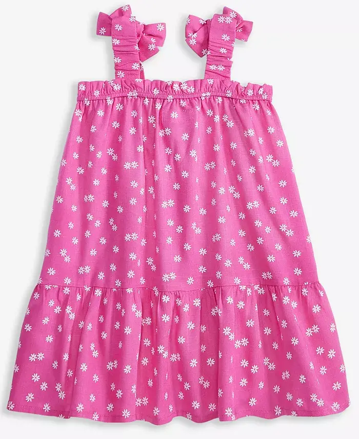 Epic Threads Toddler Girl Floral-Print Bow Dress Exclusively At Macy's Kids