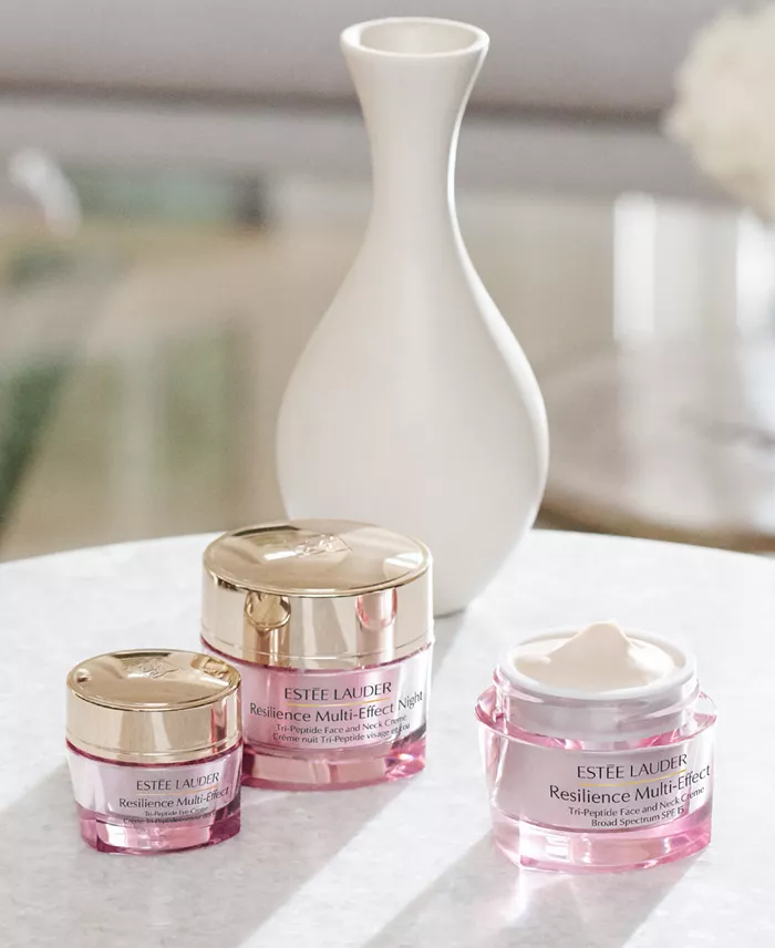 Estée Lauder Resilience Multi-Effect Tri-Peptide Face & Neck Cream Moisturizer SPF 15 For Normal/Combination Skin 2.5 Oz. Beauty