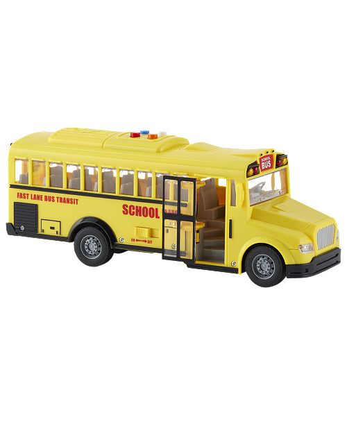 Fast Lane Light and Sound School Bus All Toys