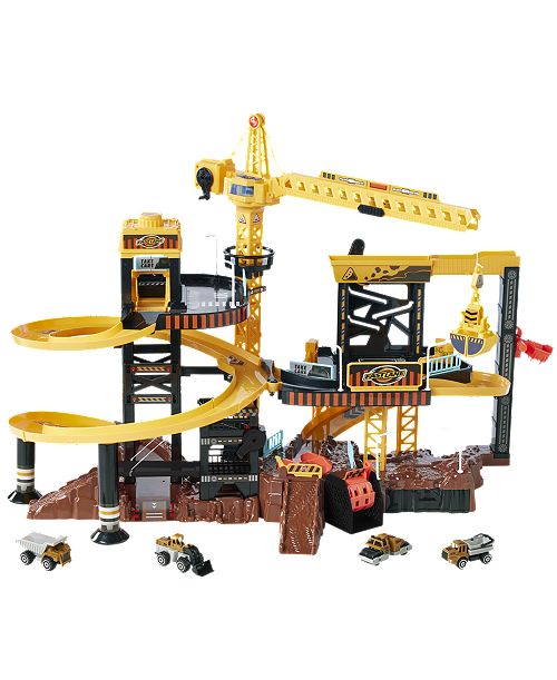 Fast Lane Lights & Sounds Construction Playset Created For You By Toys R Us All Toys
