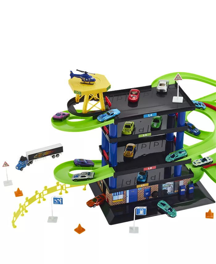 Fast Lane Parking Garage Bundle 50Pc Set Created For You By Toys R Us All Toys