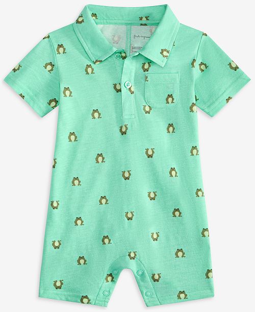 First Impressions Baby Boys Jump Frog-Print Sunsuit Created for Macy's Kids