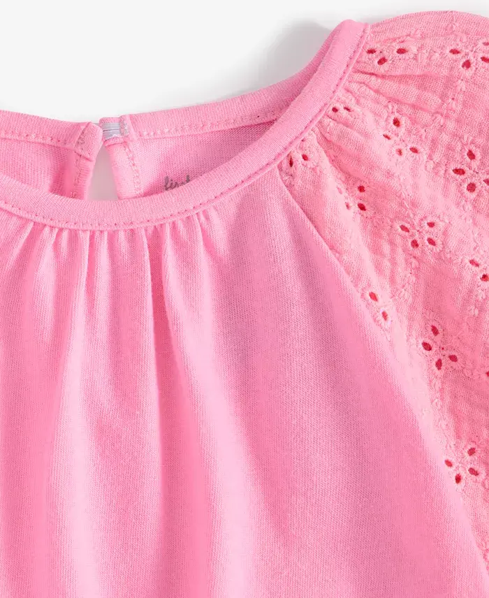First Impressions Baby Girls Eyelet-Detail Sunsuit Exclusively At Macy's Kids