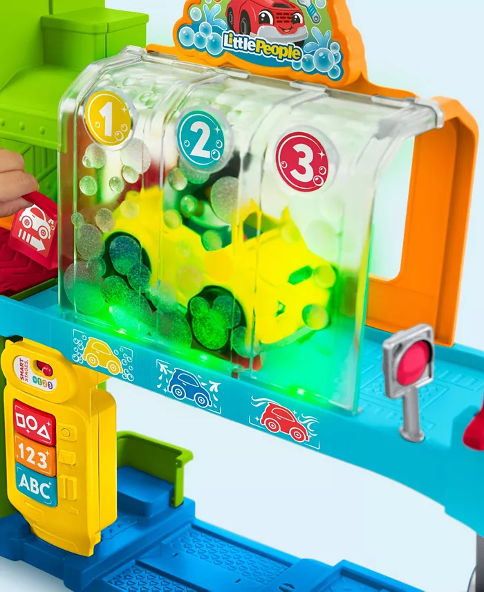 Fisher Price Little People Light-Up Learning Garage Toddler Playset All Toys