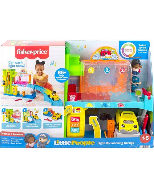 Fisher Price Little People Light-Up Learning Garage Toddler Playset All Toys