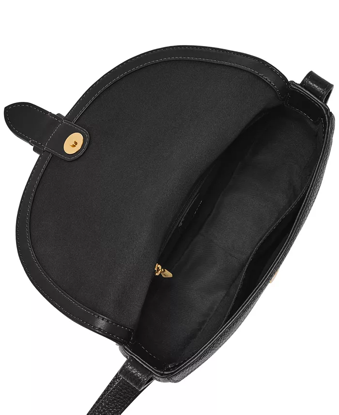 Fossil Everleigh Leather Small Flap Crossbody Bag Handbags Purses & Accessories