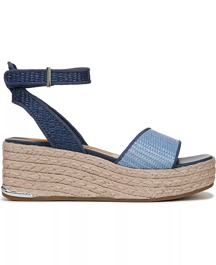 Franco Sarto Tiffany Square Toe Espadrille Platform Sandals Women's Fashion Shoes & Accessories