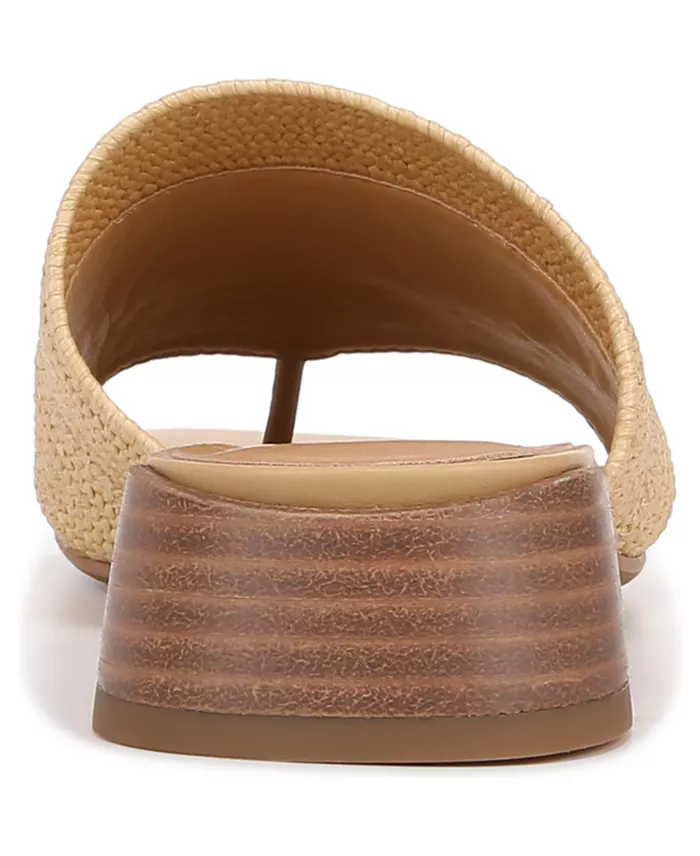 Franco Sarto Women's Loran Stacked Heel Slide Dress Sandals Women's Fashion Shoes & Accessories