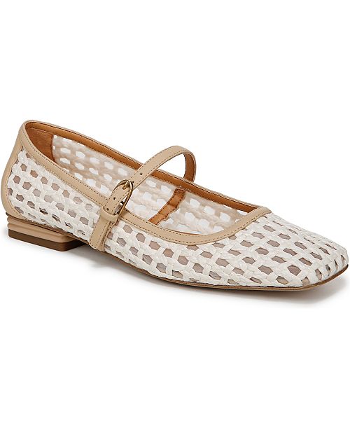Franco Sarto Women's Tinsley 2 Square Toe Mary Jane Flats Women's Fashion Shoes & Accessories