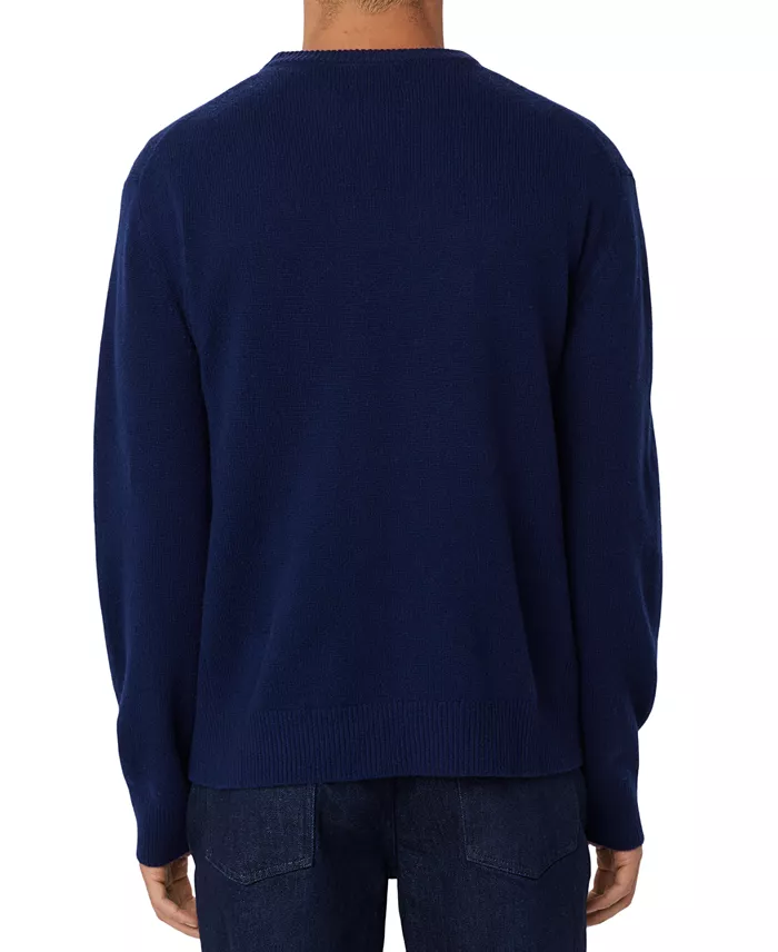 Frank And Oak Men's Loose-Fit Crewneck Sweater Men's Fashion & Accessories