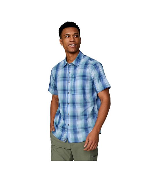 Free Country Men's Excursion Short Sleeve Poplin Shirt Men's Fashion & Accessories