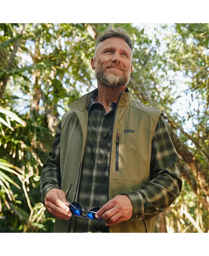 Free Country Men's Stretch Rip Stop Adventure Vest Men's Fashion & Accessories