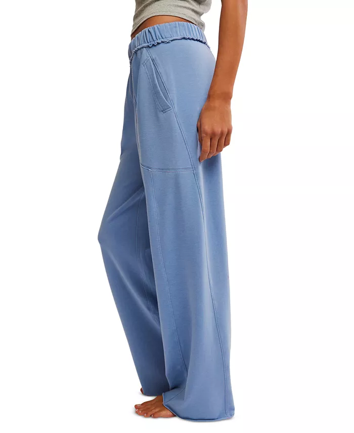 Free People Women's Don't Wait Up Lounge Pants Women's Fashion Shoes & Accessories
