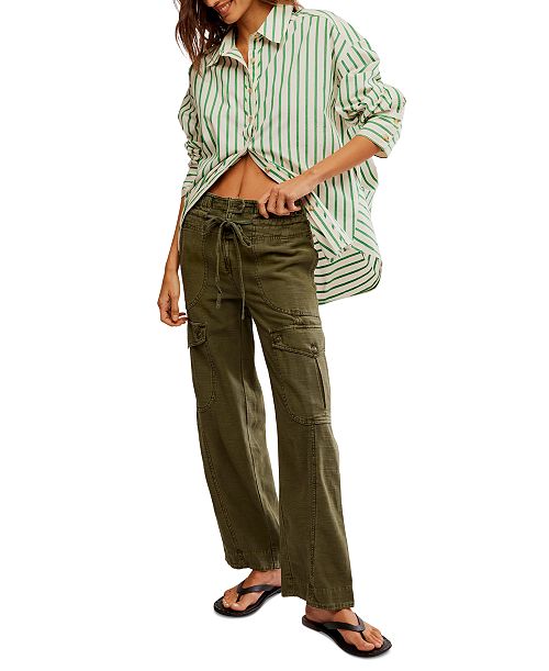 Free People Women's Park Avenue Pants Women's Fashion Shoes & Accessories