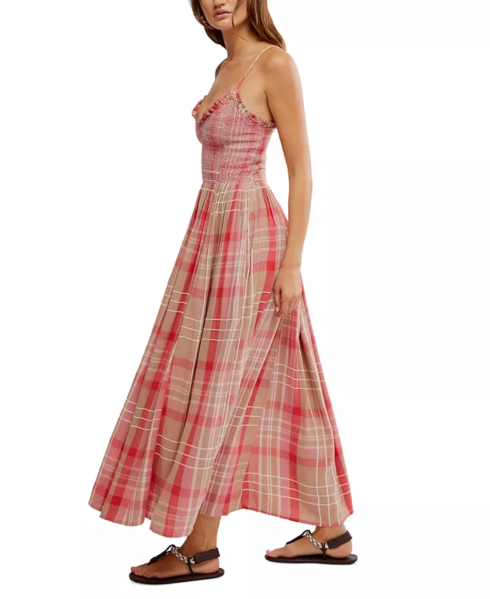Free People Women's Sweet Nothings Maxi Dress Women's Fashion Shoes & Accessories