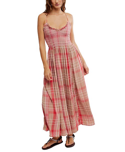 Free People Women's Sweet Nothings Maxi Dress Women's Fashion Shoes & Accessories