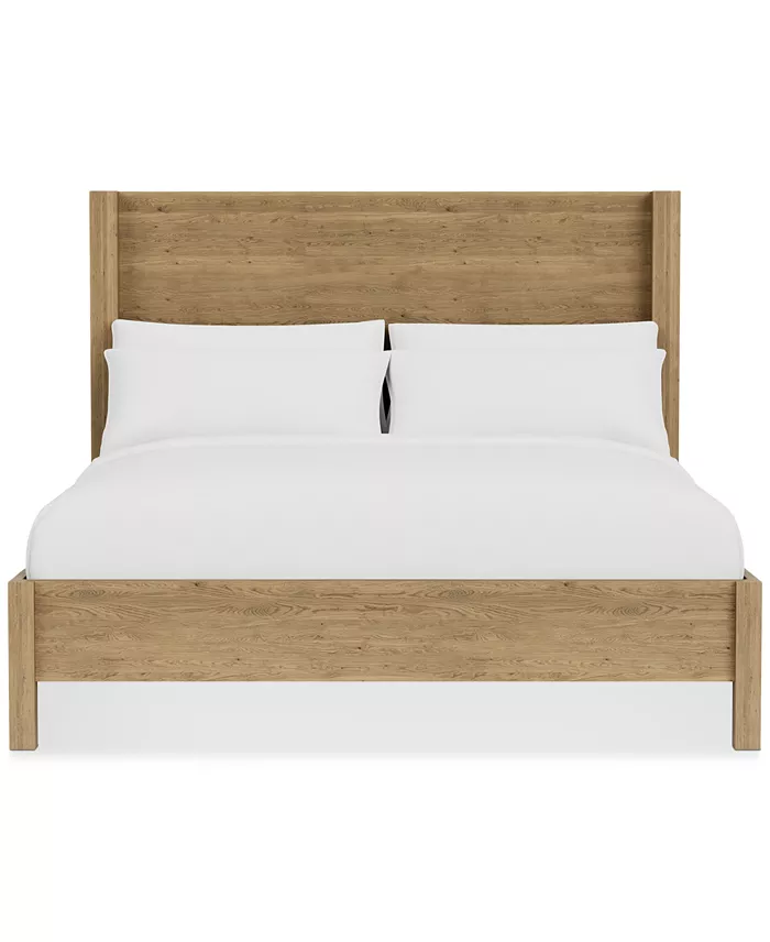 Furniture Davie 3-Pc. King Set (Panel Bed Dresser & 3-Drawer Nightstand) Furniture