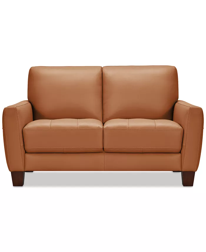 Furniture Galligher Leather Sofa Collection Created For Macy's Furniture