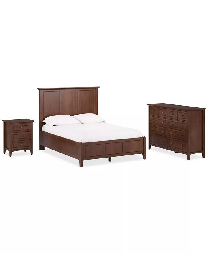 Furniture Hedworth Queen 3-Pc. Set (Bed Dresser & Nightstand) Furniture