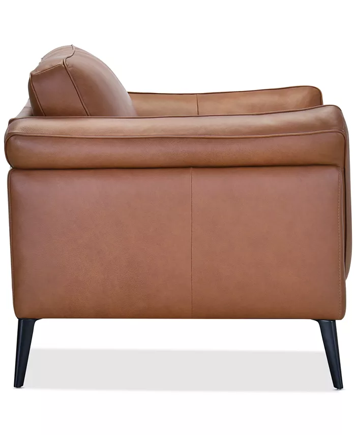 Furniture Keery 49" Leather Chair Created For Macy's Furniture