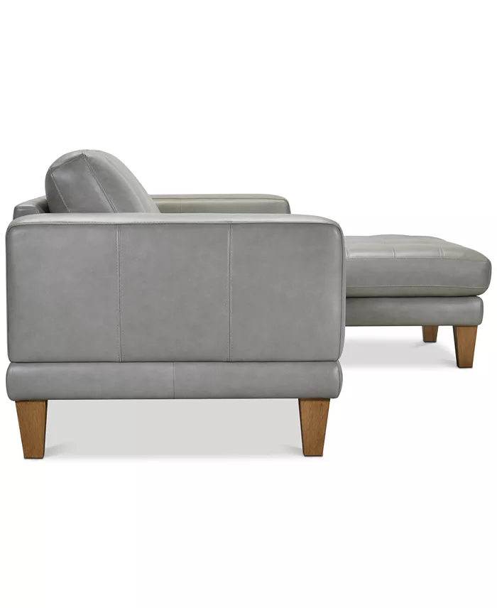 Furniture Niebee 2-Pc. Leather Sectional Created For Macy's Furniture