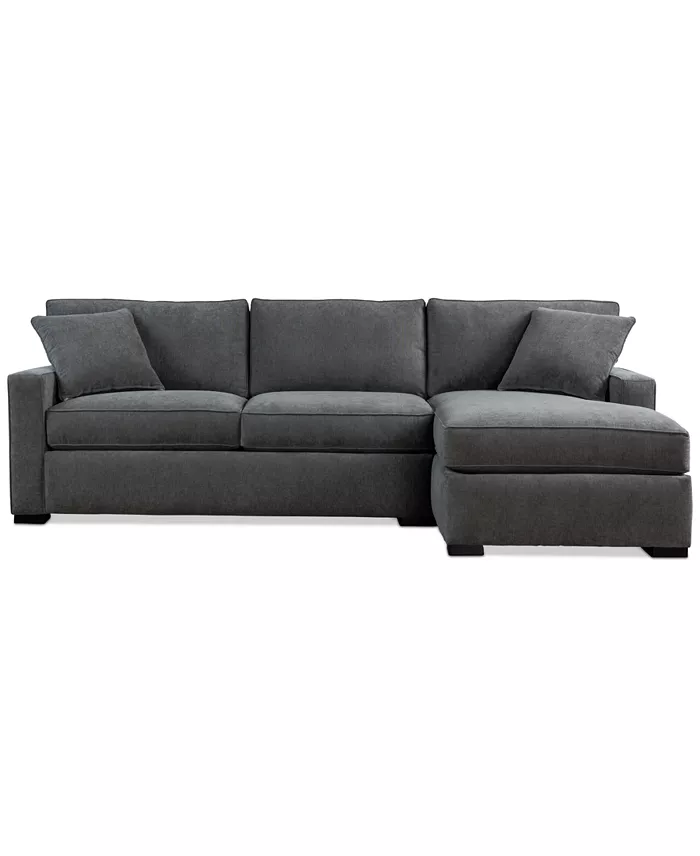 Furniture Radley 2-Pc. Fabric Sleeper Sectional Exclusively At Macy's Furniture