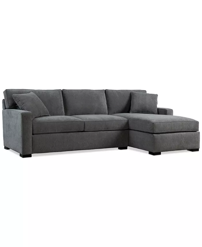 Furniture Radley 2-Pc. Fabric Sleeper Sectional Exclusively At Macy's Furniture