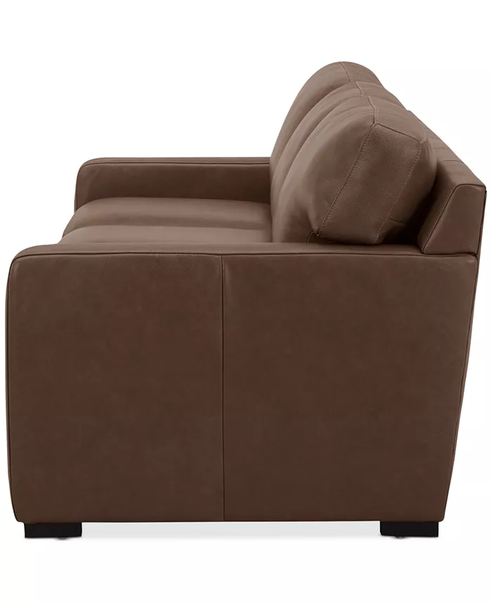 Furniture Radley 86" Leather Sofa Created For Macy's Furniture